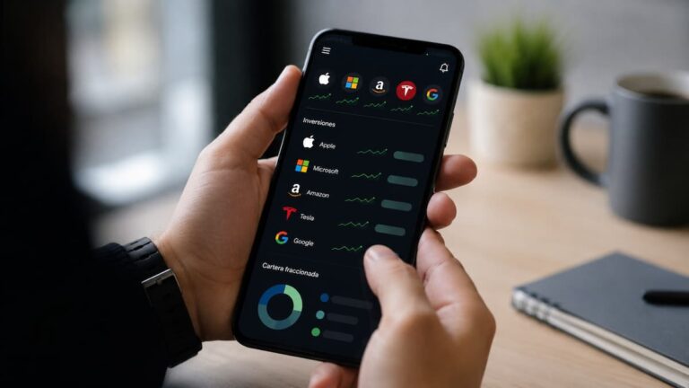 App de inversión fraccionada para comprar acciones de EU desde México
