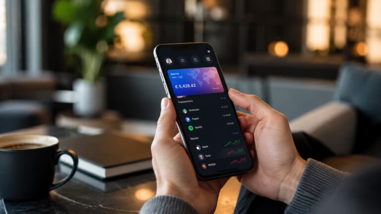 App financiera internacional con banca pagos e inversión desde el móvil