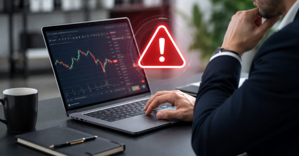 Aviso regulatorio de CySEC sobre dominios de trading no aprobados