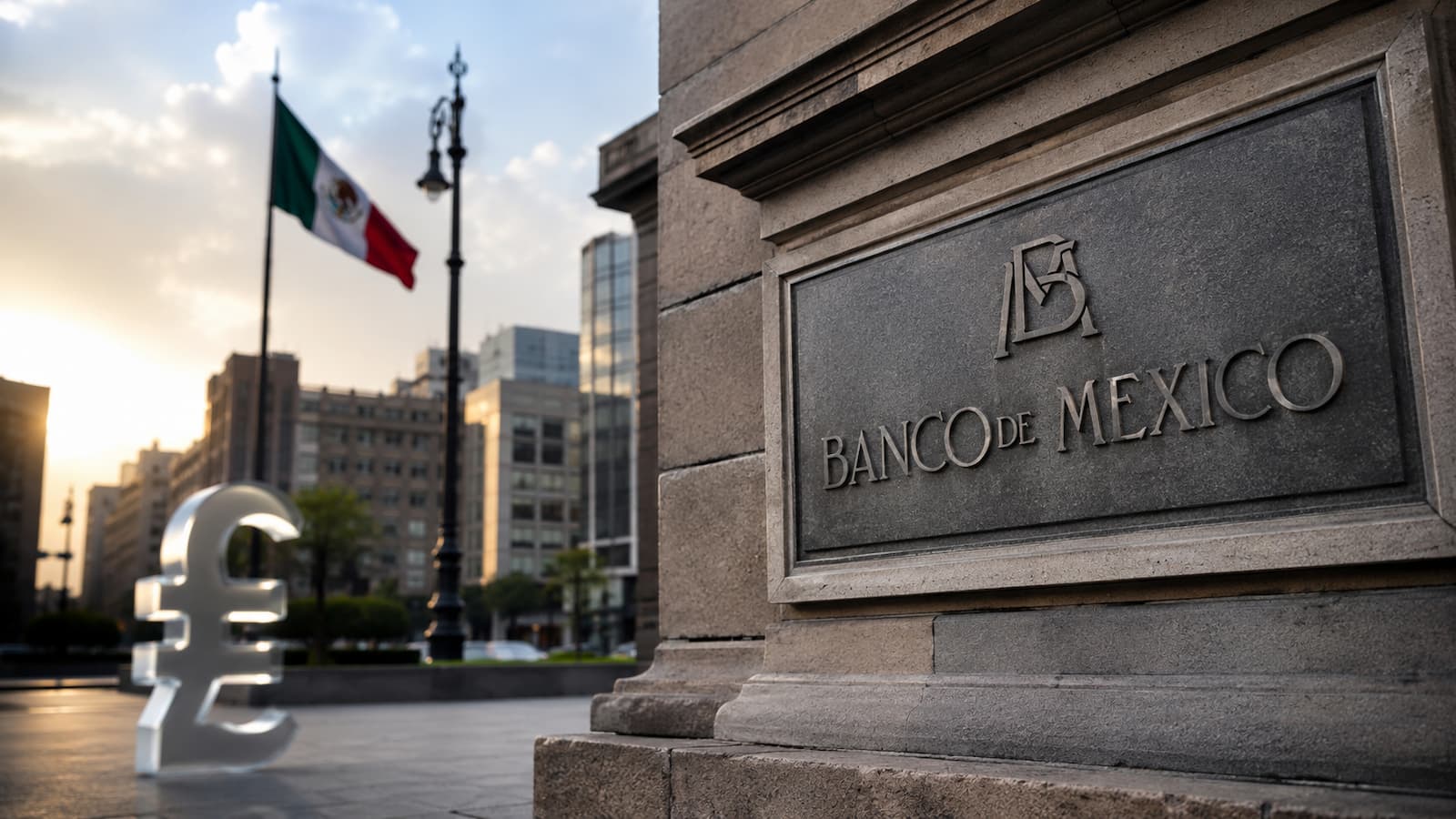 Banxico pausa la tasa mientras el peso mexicano sigue bajo vigilancia.