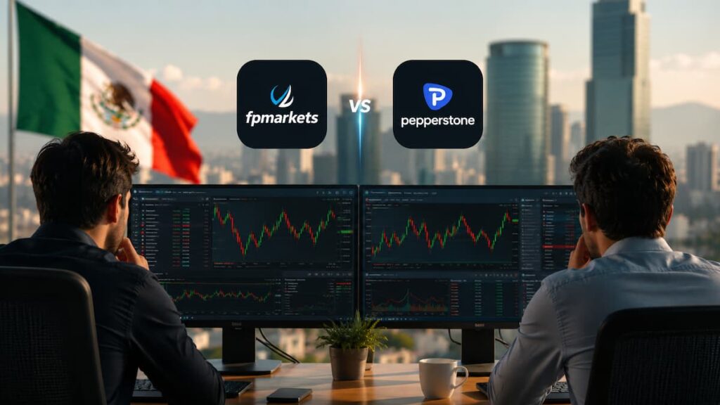 Comparación de FP Markets y Pepperstone para traders en México