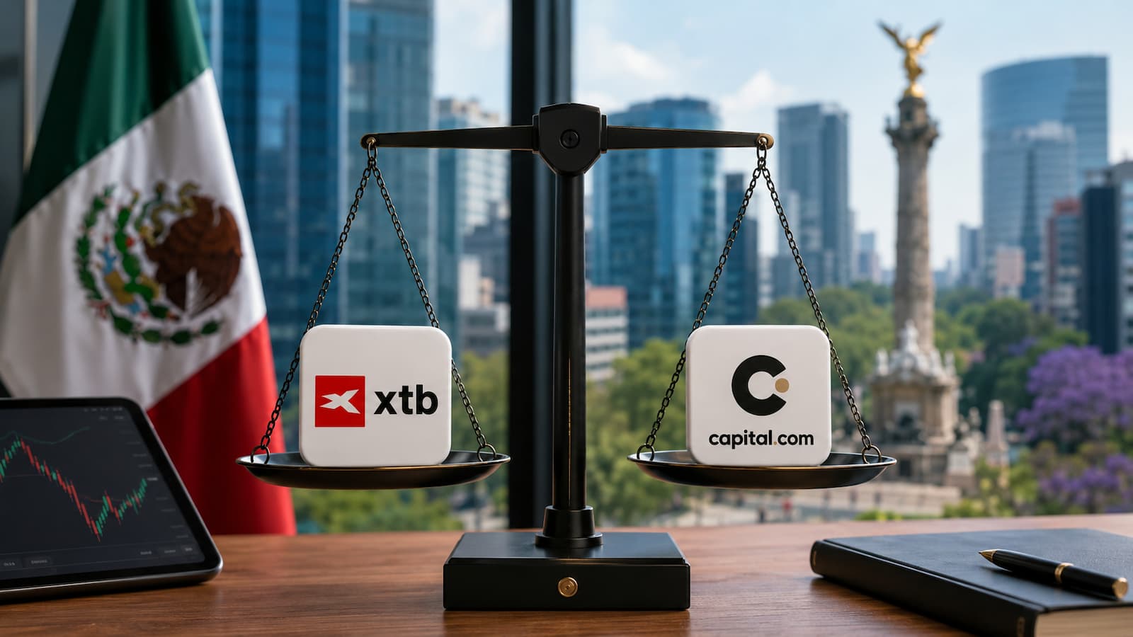 Comparación de XTB y Capital.com para usuarios mexicanos en julio