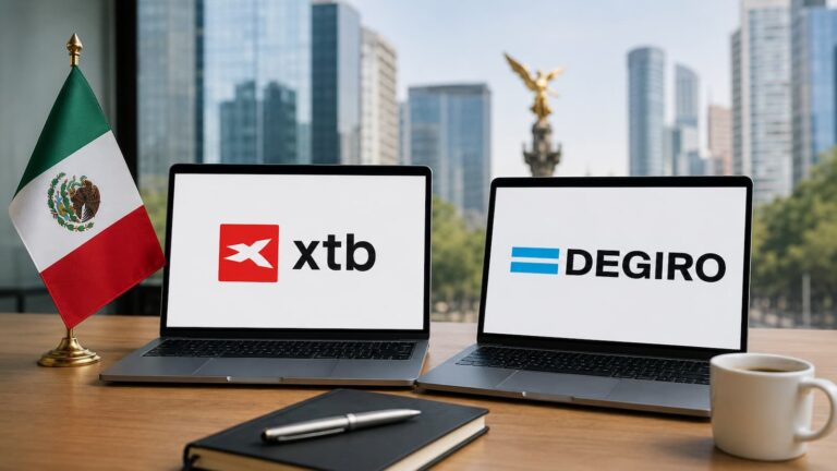 Comparación de brókers XTB y DEGIRO para usuarios en México