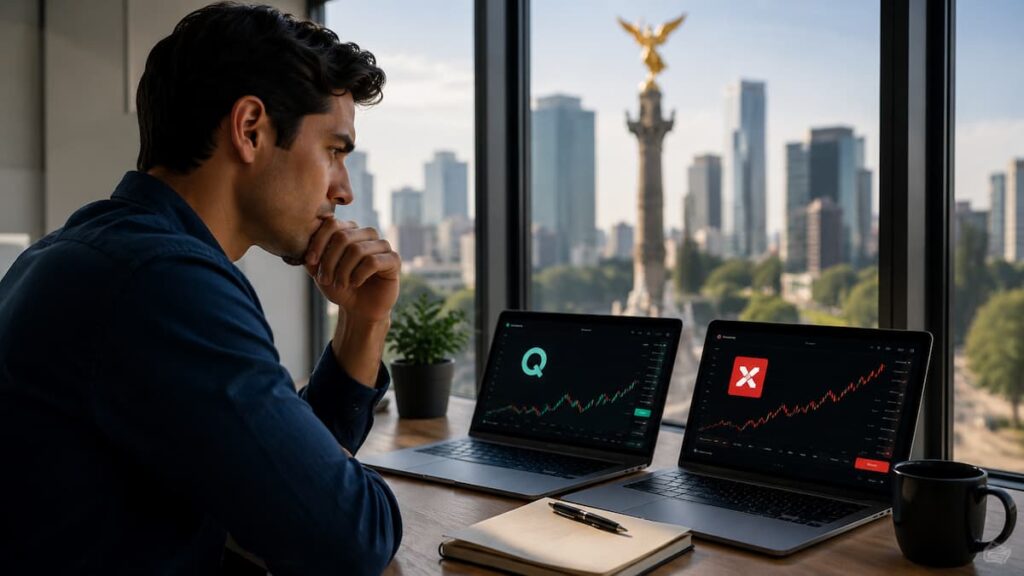 Comparación entre Quantfury y XTB para usuarios mexicanos