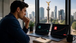 Comparación entre Quantfury y XTB para usuarios mexicanos