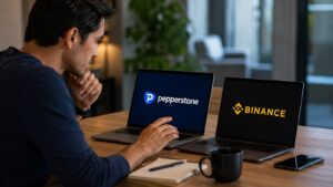 Comparar Pepperstone y Binance exige revisar producto costes y retiros desde México