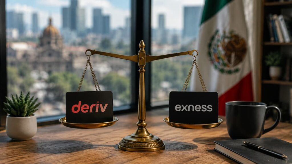 Comparativa Deriv vs Exness para usuarios en México