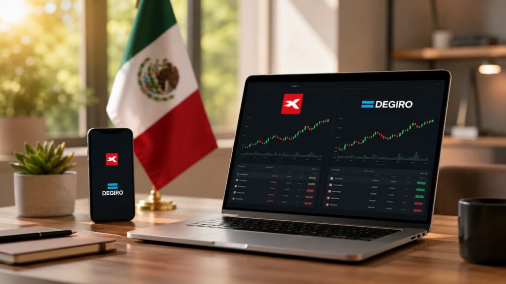 Comparativa de brókers XTB y DEGIRO para usuarios en México