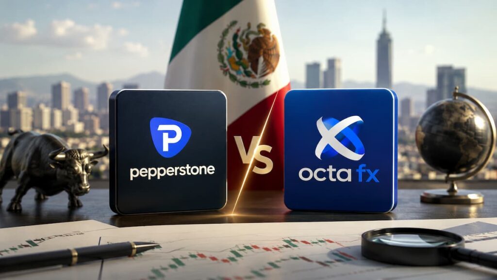 Comparativa entre Pepperstone y OctaFX para usuarios en México