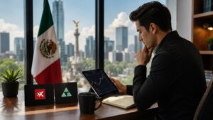 Comparativa mensual entre XTB y Trii para usuarios mexicanos