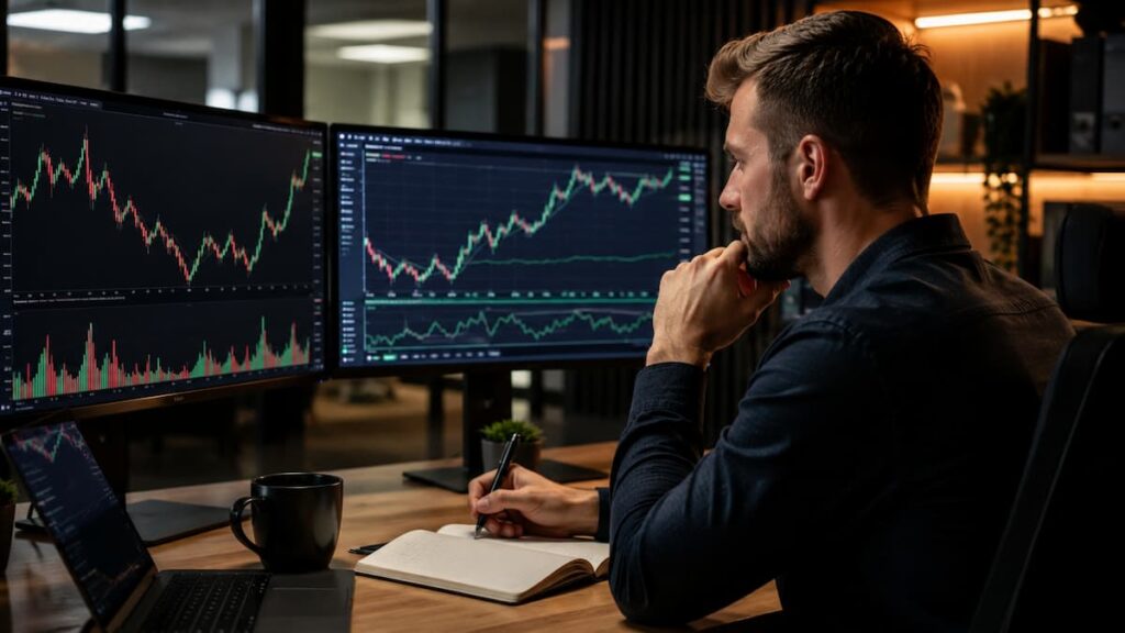 Trader compara reglas de payout entre cuentas de futuros y Forex