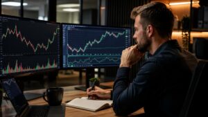 Trader compara reglas de payout entre cuentas de futuros y Forex