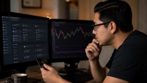 Trader mexicano revisa reglas de fondeo instantáneo antes de pagar una cuenta