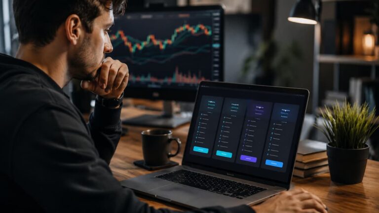 Trader revisa costos de Topstep antes de elegir una ruta de fondeo