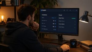 Trader revisa reglas de consistencia y payout en Tradeify