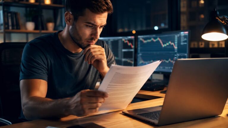 “No investment advice” y cuentas simuladas: la letra legal que muchos traders no leen