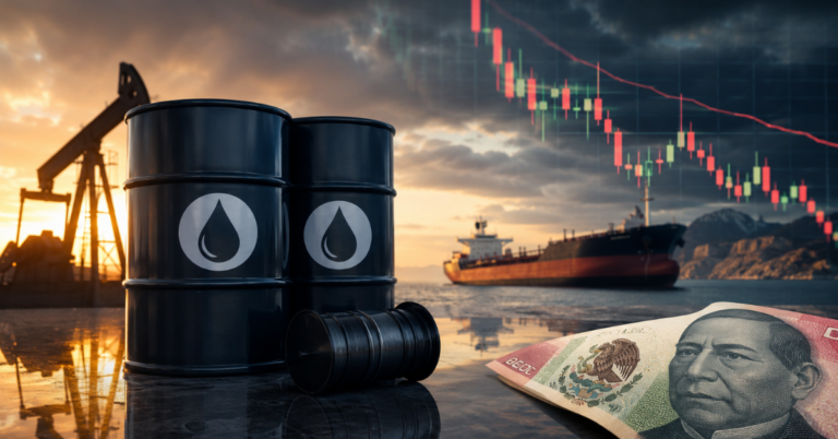 El petróleo cae por Ormuz: qué cambia para inflación, peso y traders en México
