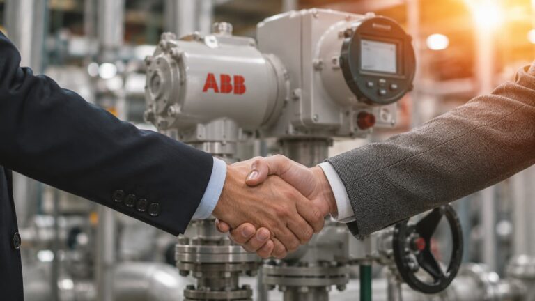 ABB acordó comprar Rotork para reforzar su negocio global de automatización industrial.