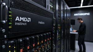 AMD suministrará sistemas Helios a Anthropic desde la primera mitad de 2027.