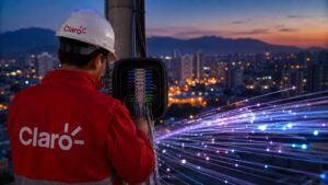 América Móvil busca ampliar la red de fibra óptica de Claro en Perú.