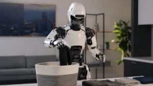 Apollo 2 ejecuta tareas de cuerpo completo con Gemini Robotics 2 de Google DeepMind.