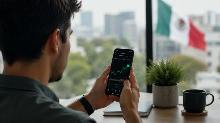 Apps de inversión en ETFs disponibles para usuarios mexicanos.