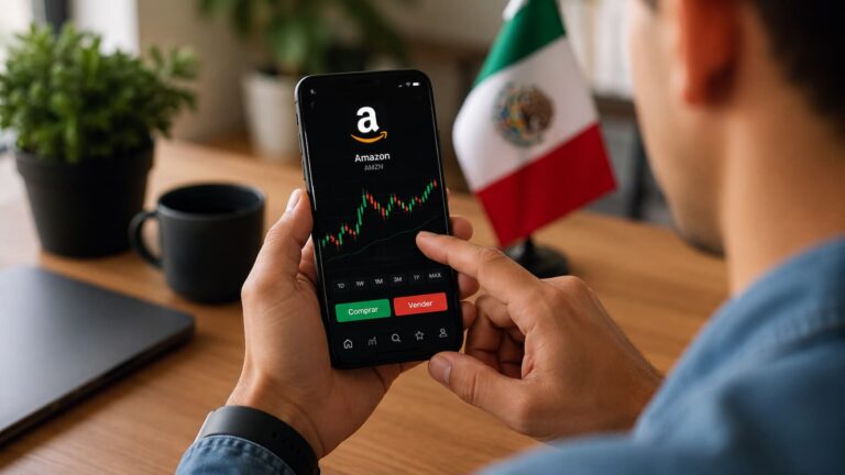 Apps de inversión para comprar Amazon desde México