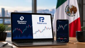 Blueberry Markets vs Skilling comparativa de brókers para México