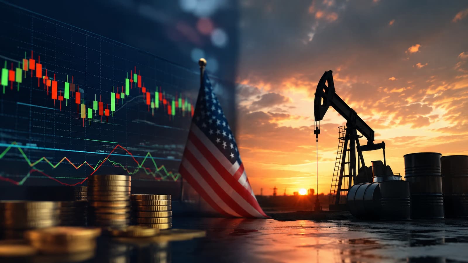 Bolsas y petróleo reaccionan de forma desigual a la menor inflación de Estados Unidos.