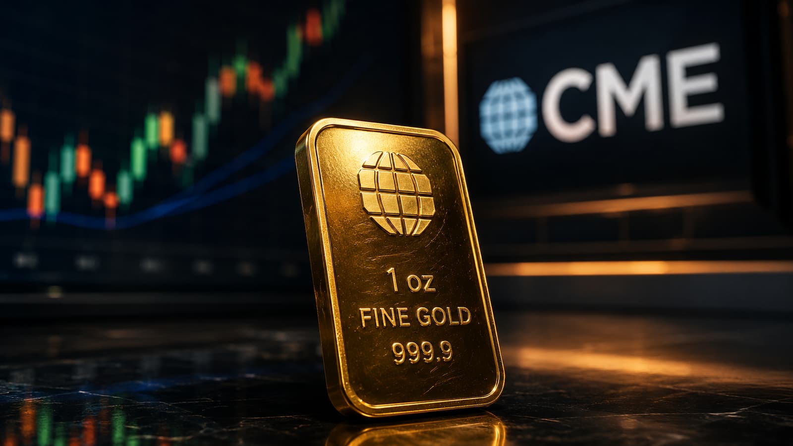 CME ampliará el horario del futuro de oro de 1 onza en Globex