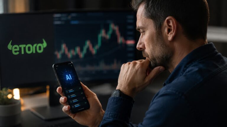 Carteras con IA en eToro automatización permisos y riesgos.