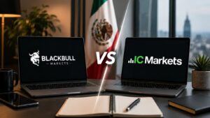 Comparación de brókers blackbull e IC Markets para usuarios en México