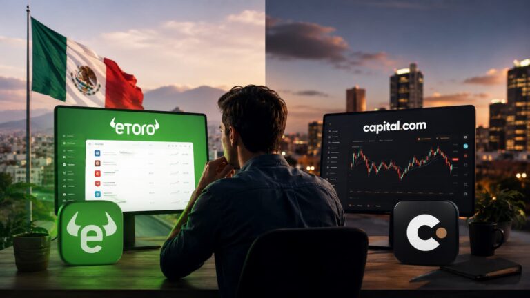 Comparación de eToro y Capital.com para usuarios en México