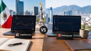 Comparativa Capital.com vs Swissquote para usuarios en México