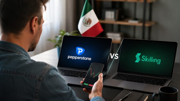 Comparativa Pepperstone vs Skilling para usuarios en México