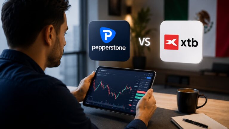 Comparativa Pepperstone vs XTB para usuarios en México