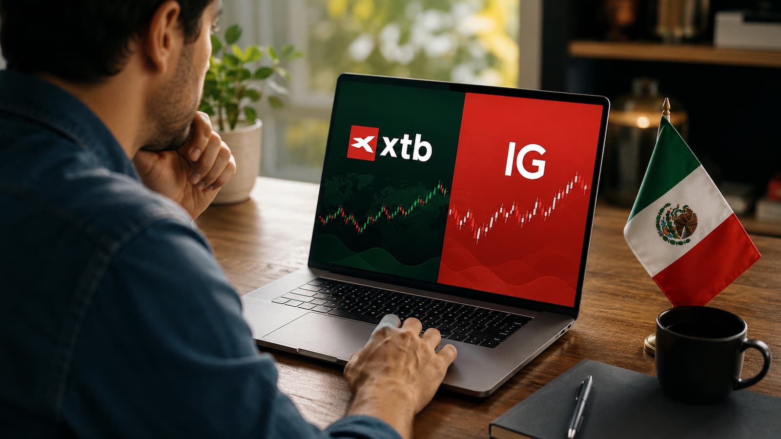 Comparativa XTB vs IG para usuarios que operan desde México