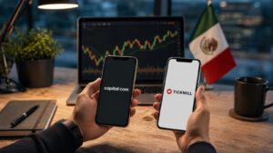 Comparativa de Capital.com y Tickmill para usuarios mexicanos de CFDs y Forex