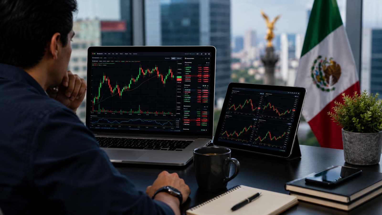 Comparativa de brokers para swing trading en México en julio de 2026