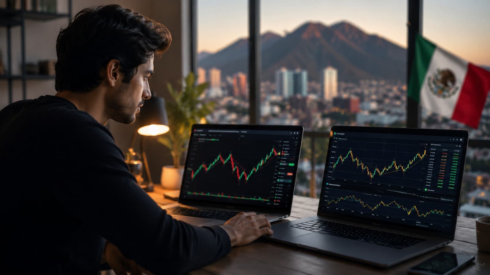 Comparativa de deriv y Exness para traders en México