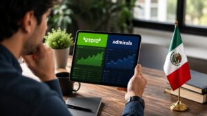 Comparativa eToro vs Admirals para usuarios mexicanos