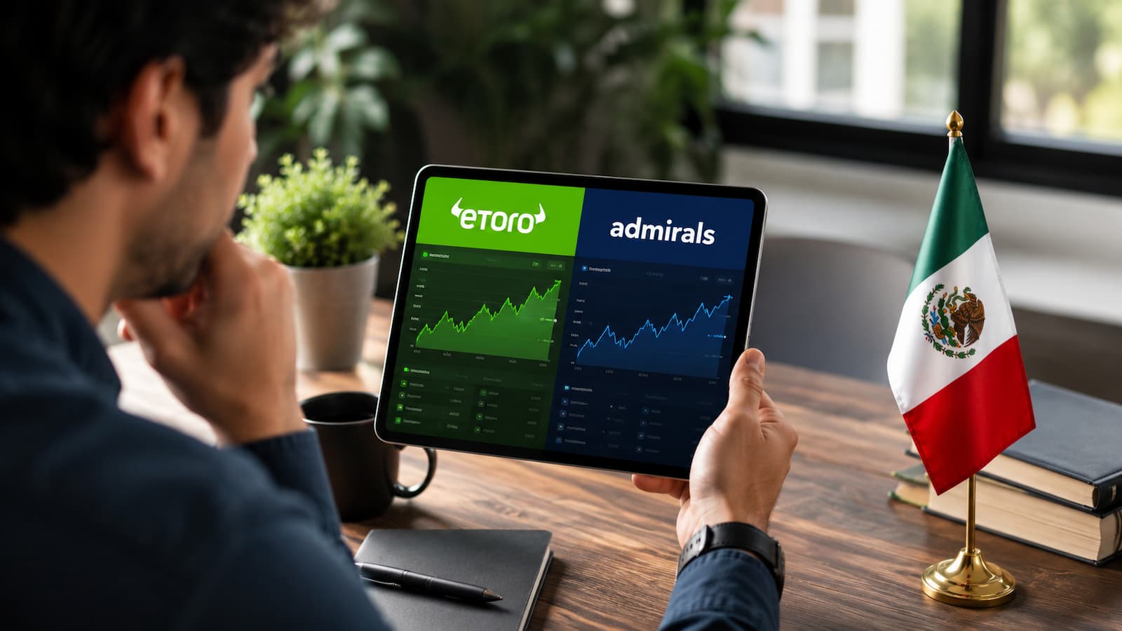 Comparativa eToro vs Admirals para usuarios mexicanos