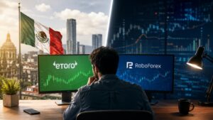 Comparativa eToro vs RoboForex para usuarios en México