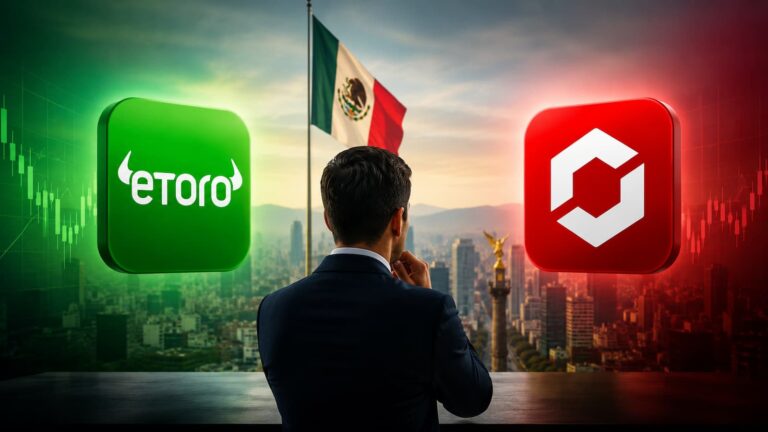Comparativa eToro vs Tickmill para usuarios que operan desde México