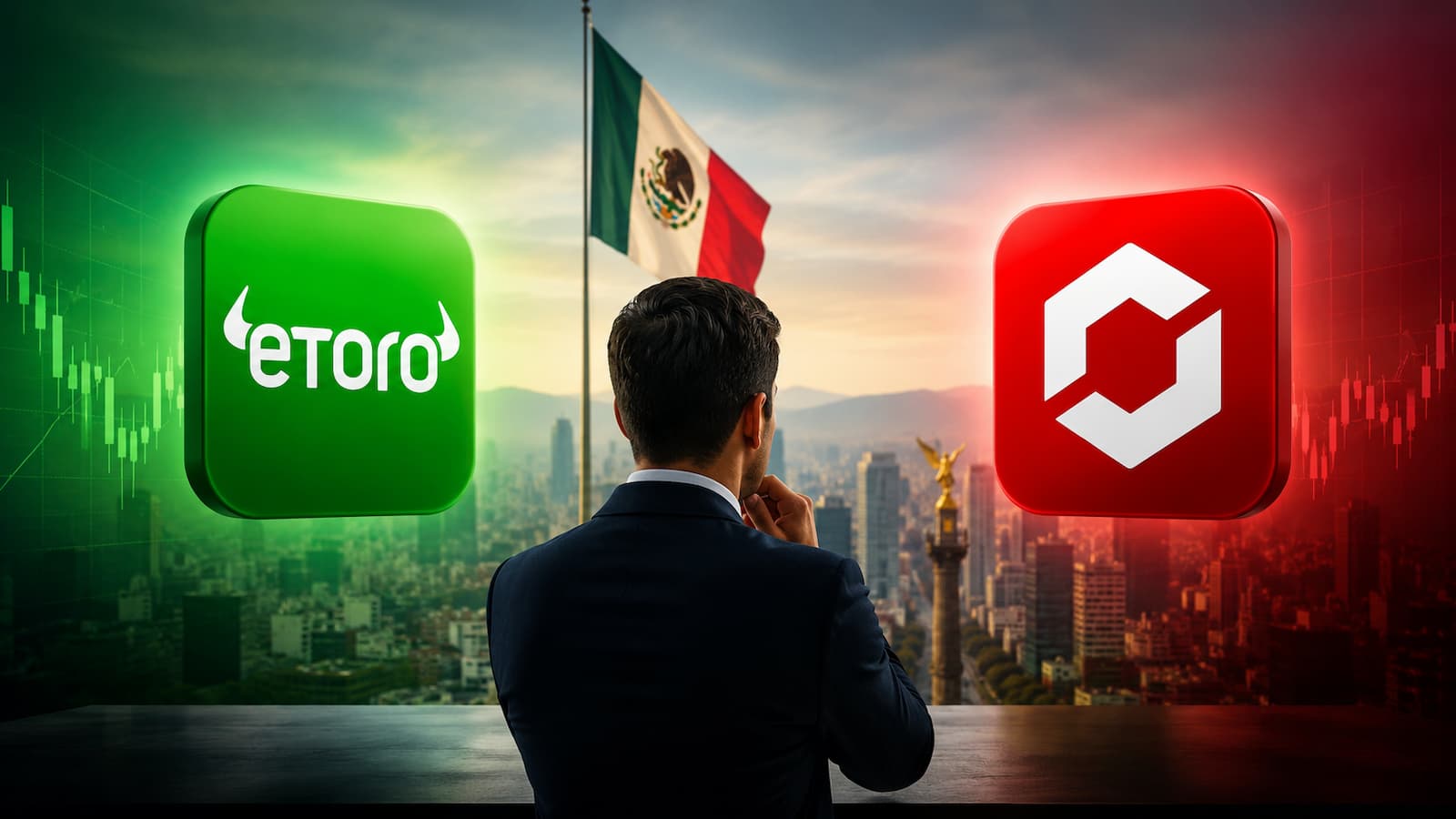 Comparativa eToro vs Tickmill para usuarios que operan desde México