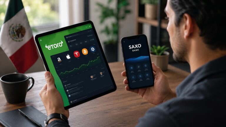Comparativa entre eToro y Saxo Bank para usuarios en México