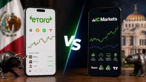 Comparativa julio entre eToro e IC Markets para México