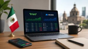 Comparativa mensual entre eToro y MEXEM para usuarios en México
