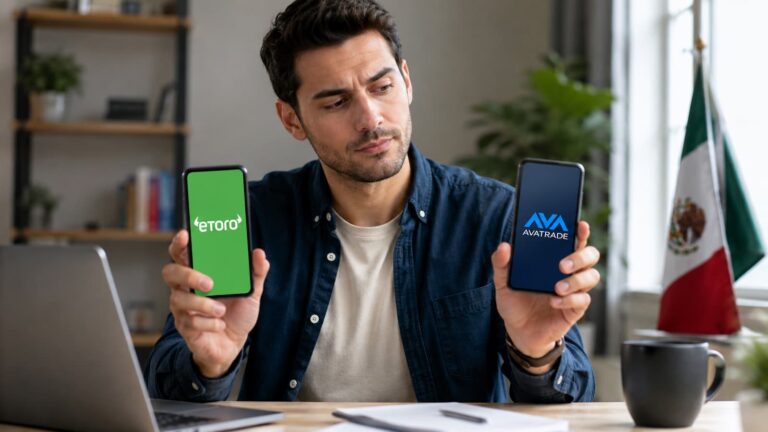 Comparativa práctica entre eToro y AvaTrade para usuarios en México.