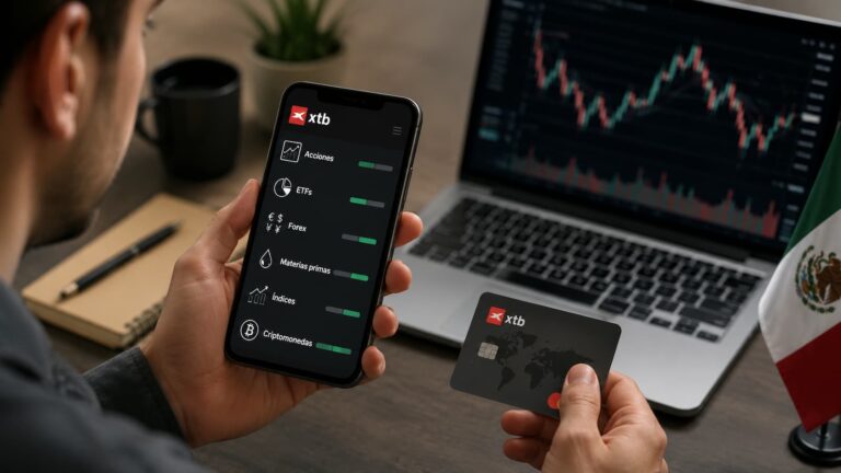 Detalle de comisiones de XTB para usuarios que operan desde México.